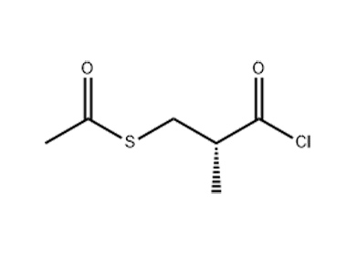 D-acetylmercapto-2-methylpropionyl chloride